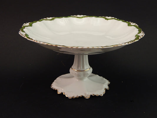 ANTICA ALZATA CENTROTAVOLA PORCELLANA HUTSCHENREUTHER BAVARIA STILE ROCAILLE