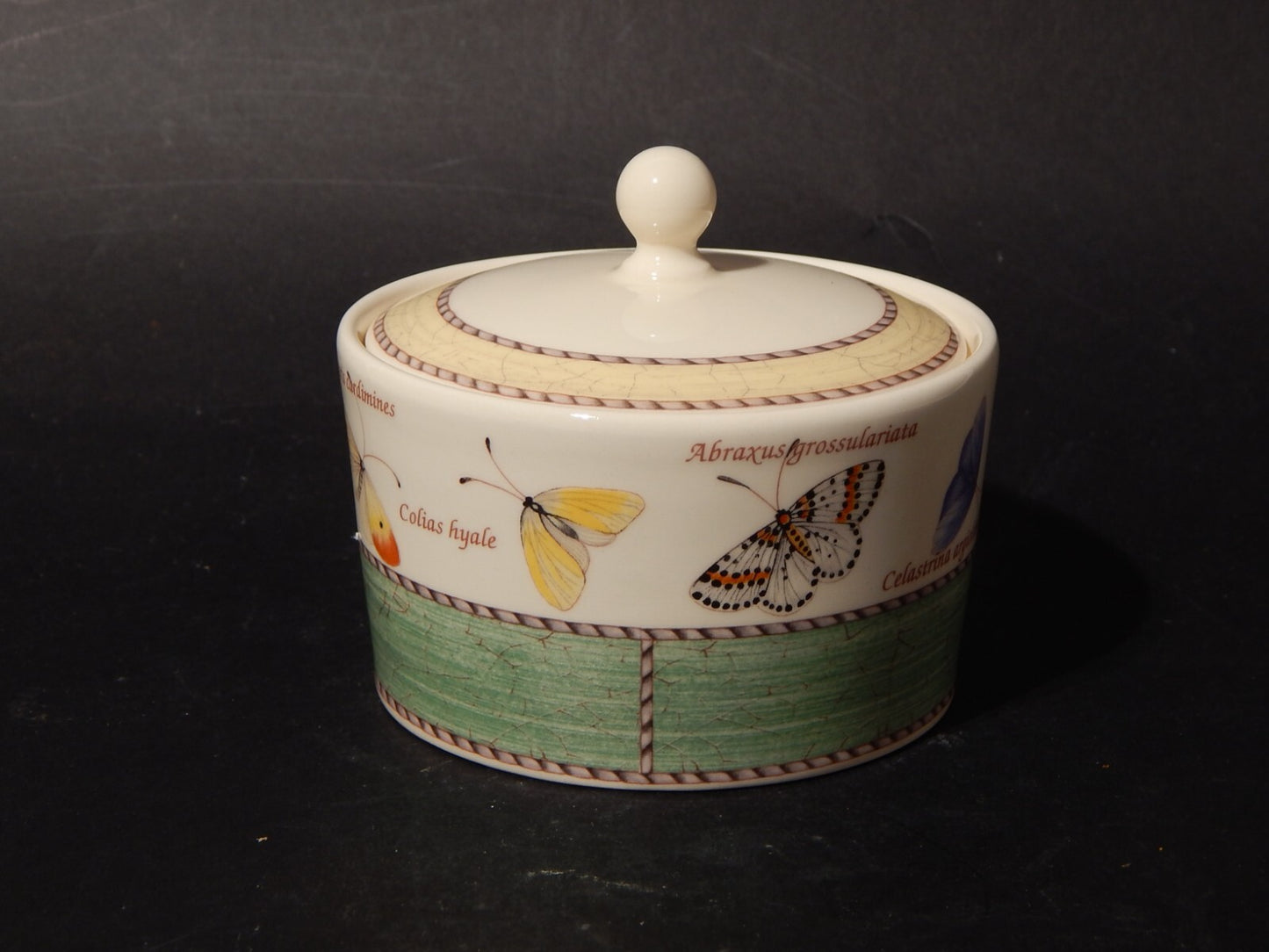 VINTAGE WEDGWOOD SARAH'S GARDEN ZUCCHERIERA POTICHE MADE IN ENGLAND