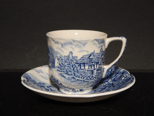 ANTICA TAZZINA CAFFE' SEMI PORCELLANA JOHNSON BROS OLDE ENGLISH COUNTRYSIDE 1355