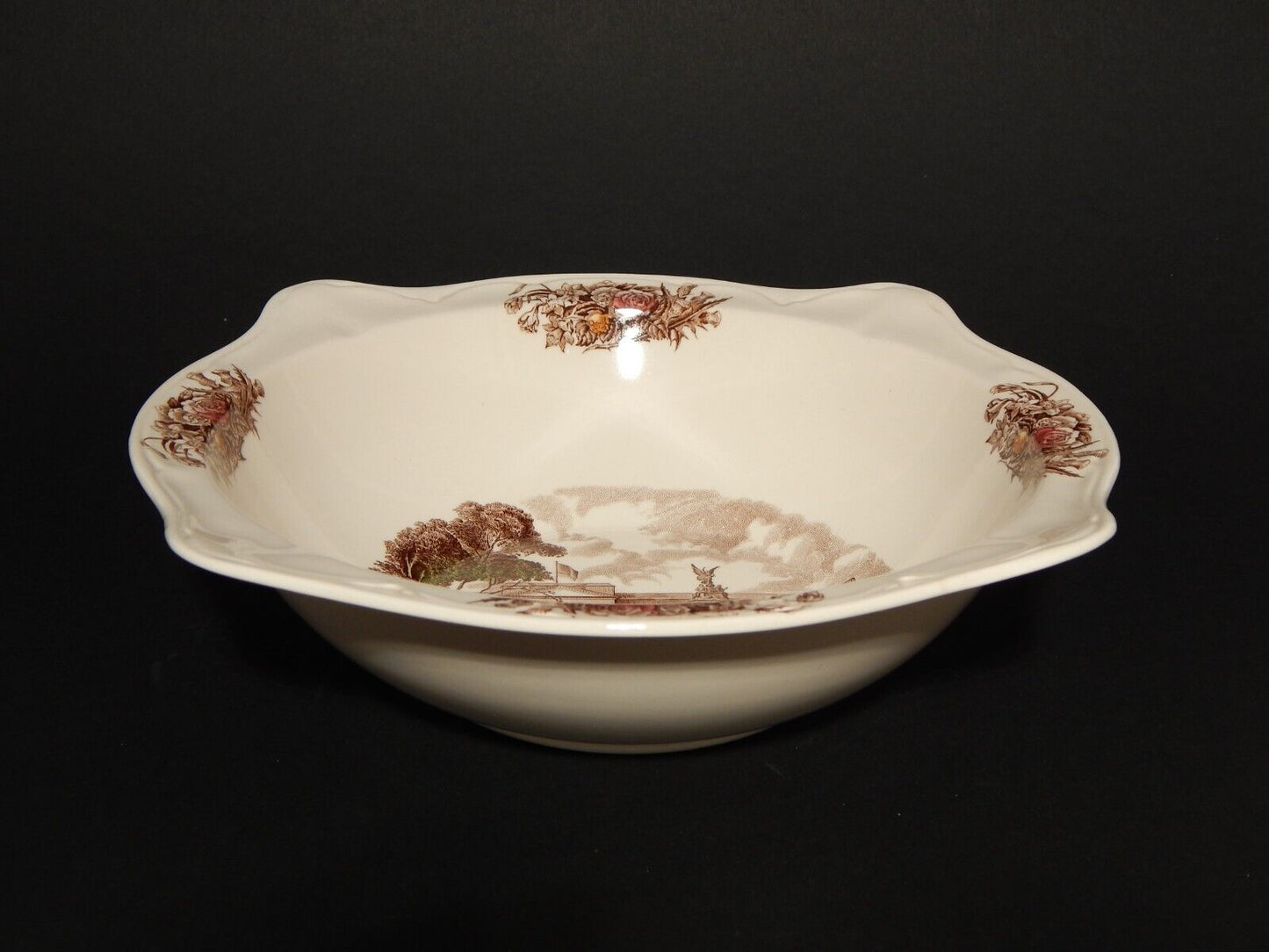 ANTICA INSALATIERA CIOTOLA PORCELLANA JOHNSON BROS ROYAL HOMES OF BRITAIN