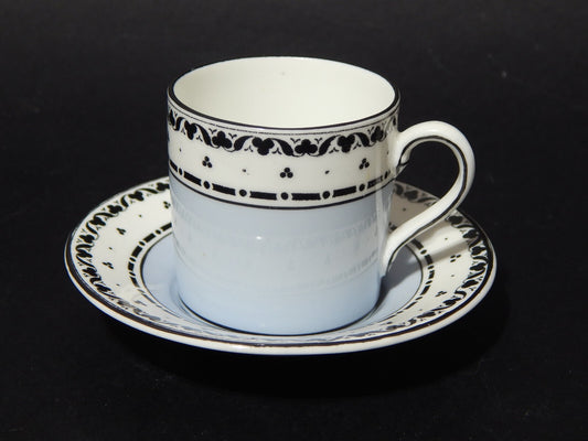 ANTICA RARA CRESCENT PERIODO EDOARDIANO TAZZINA FINE PORCELLANA INGLESE X332