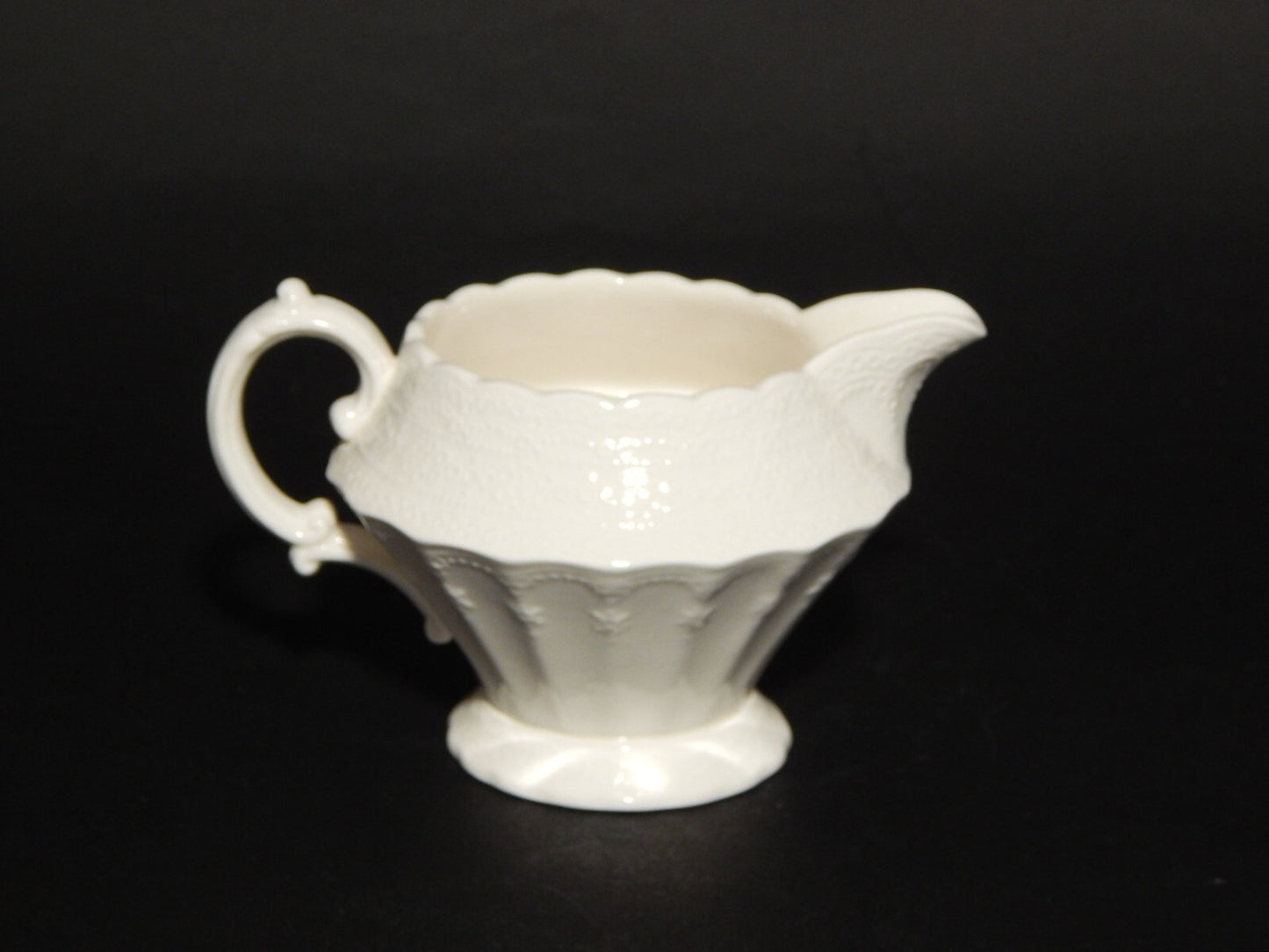 ANTICA LATTIERA SALSIERA INGLESE SEMI PORCELLANA COPELAND SPODE'S JEWEL 1926