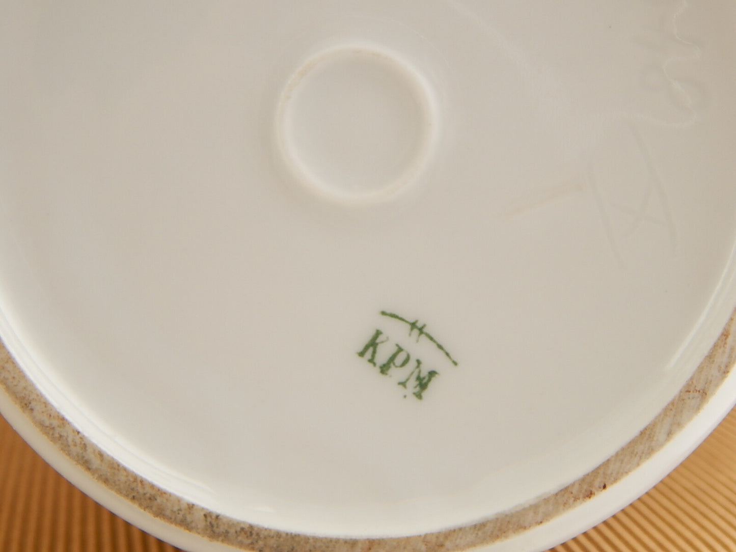 ANTICA RARA CAFFETTIERA STILE IMPERO PORCELLANA KPM WALDENBURG FINE 800