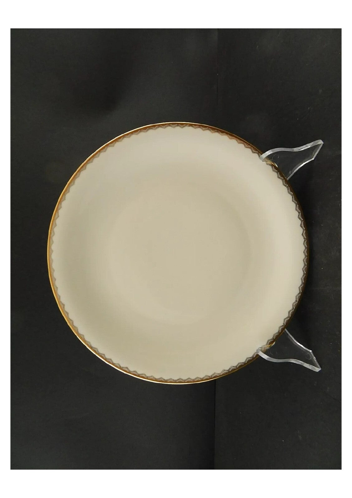 ANTICO SERVIZIO 6 PIATTI IMPERO PORCELLANA DECORO ORO OSCAR SCHALLER BAVARIA