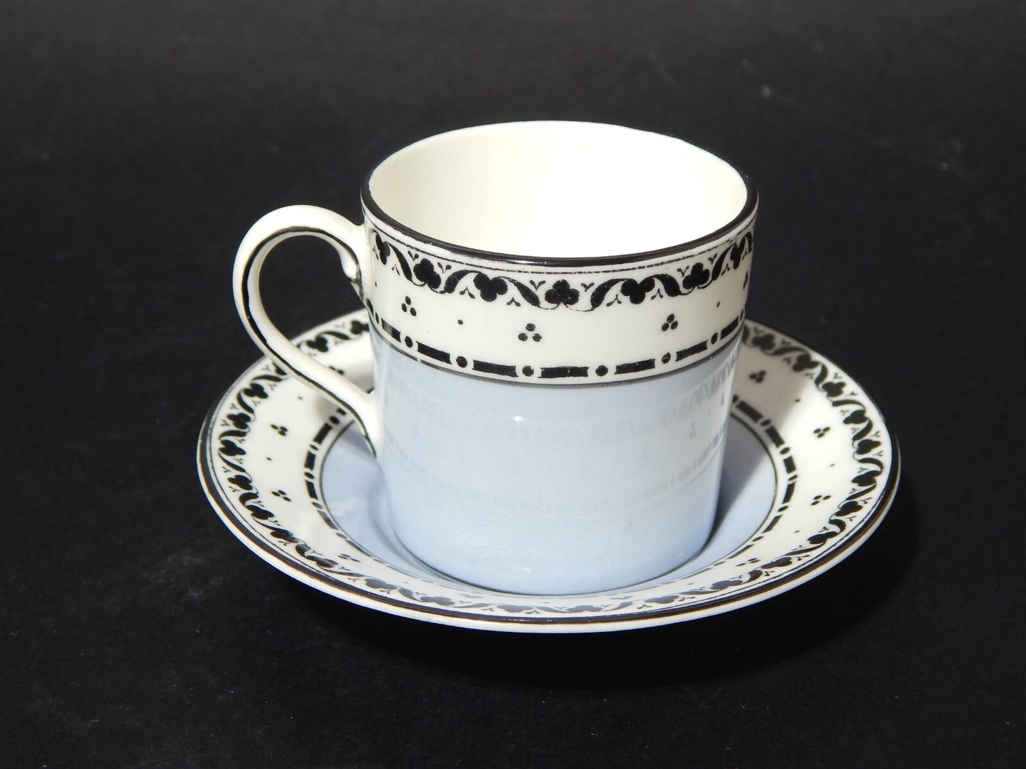 ANTICA RARA CRESCENT PERIODO EDOARDIANO TAZZINA FINE PORCELLANA INGLESE