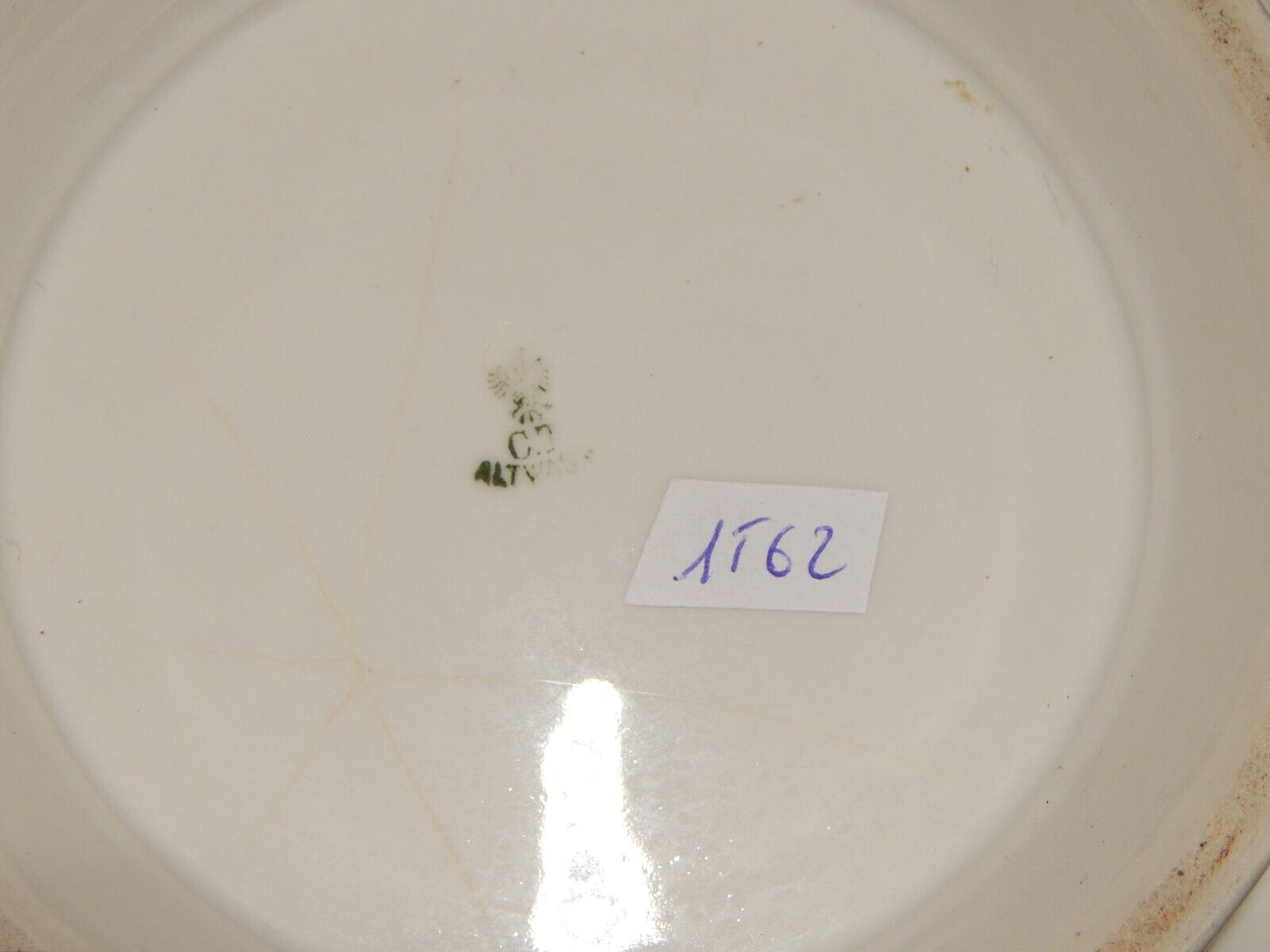 ANTICA PORCELLANA FRUTTIERA CENTROTAVOLA IMPERO C. TIELSCH ALTWASSER FINE 800