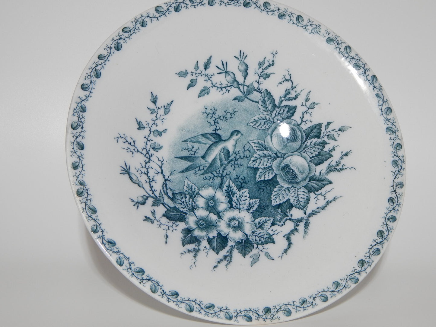 ANTICA RARA ALZATA CENTROTAVOLA CERAMICA RICHARD MILANO FINE 800 DEC. MATTINO #