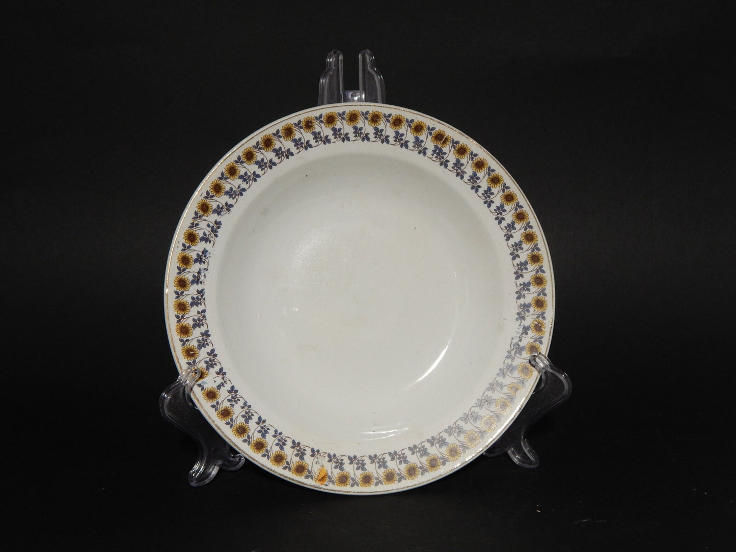 ANTICO RARO SERVIZIO TAVOLA 18 PIATTI S.C.I. CERAMICA ITALIANA LAVENO GIRASOLI