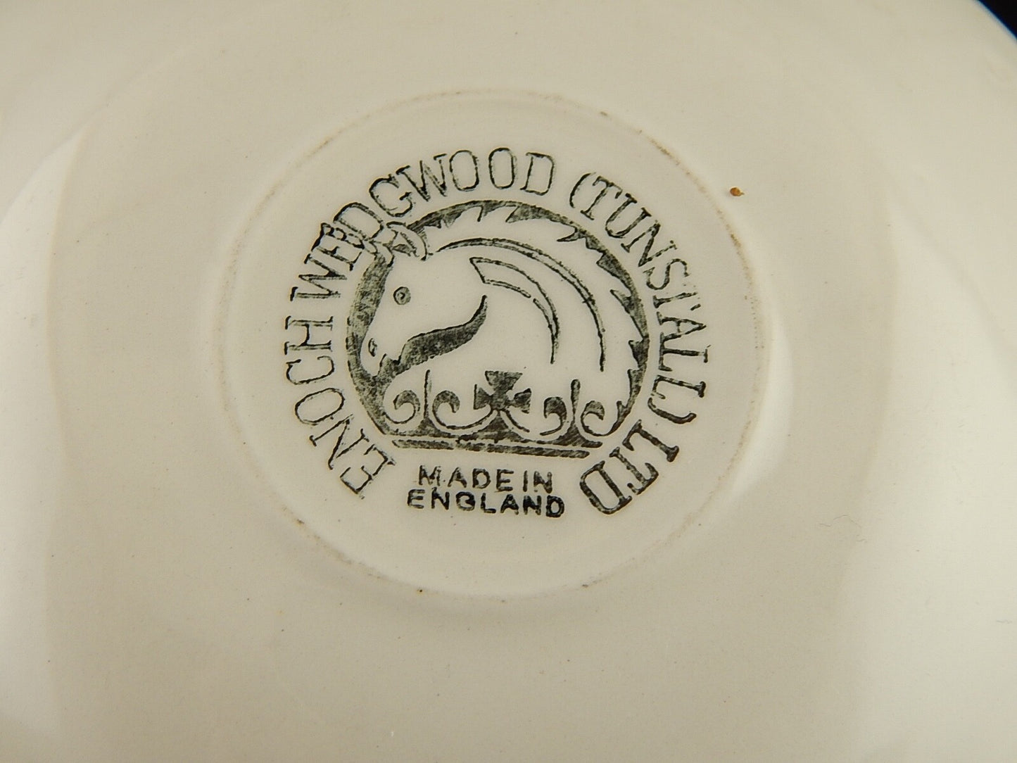 ANTICA RARA TAZZINA CAFFE' SEMI PORCELLANA ENOCH WEDGWOOD COLLEZIONE WOODLAND