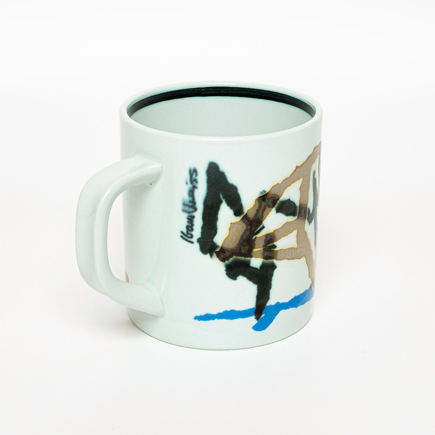 ROYAL COPENHAGEN TAZZA ANNUALE 1993 GRANDE, PORTAPENNE PORTAUTENSILI CERAMICA