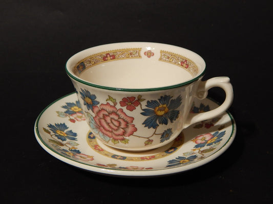 VINTAGE TAZZA TÈ PORCELLANA ORIENT DYNASTY COLLECTION BY FRANCISCAN X450