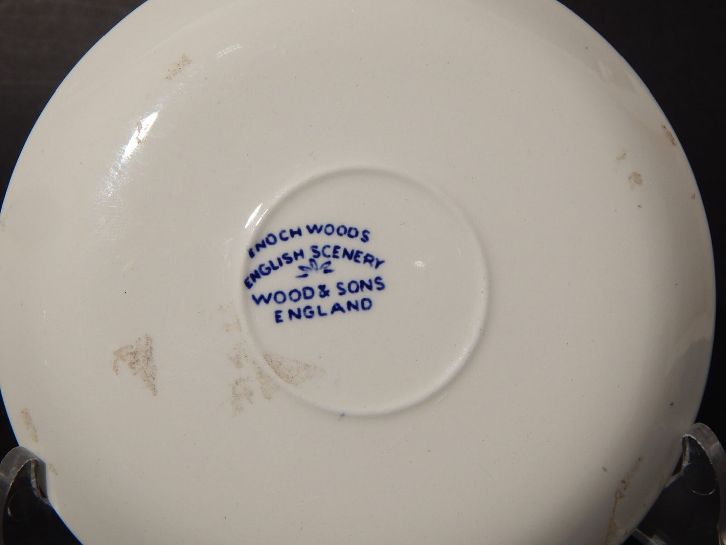 ANTICA TAZZA CERAMICA POTTERY ENOCH WOOD&SONS DECORO ENGLISH SCENERY X563