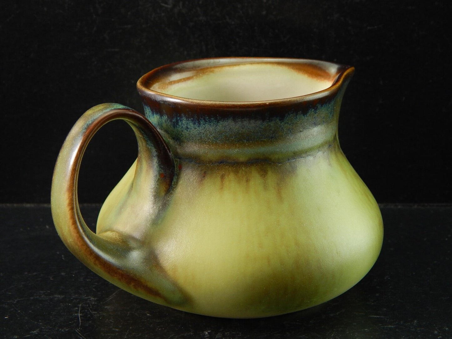 VINTAGE PORCELLANA MANCIOLI COLLEZIONE TUSCIA LATTIERA BRICCO