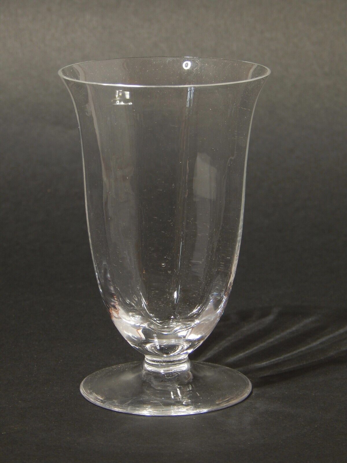 VINTAGE ELEGANTE SERVIZIO 18 BICCHIERI CALICI CRISTALLO MADE IN ITALY ANNI '60