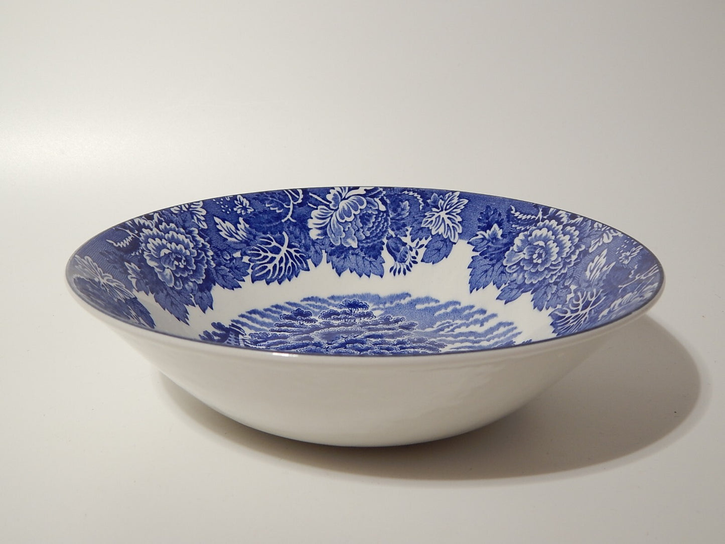 VINTAGE ENOCH WOOD'S ENGLISH SCENERY WOOD&SONS CIOTOLA O INSALATIERA PORCELLANA