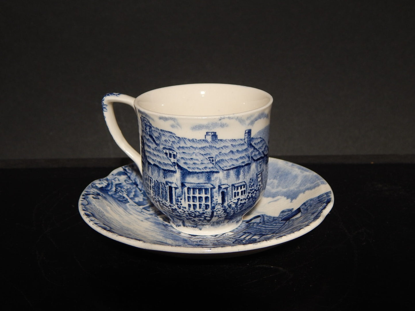 ANTICA TAZZINA CAFFE' SEMI PORCELLANA JOHNSON BROS OLDE ENGLISH COUNTRYSIDE 1353