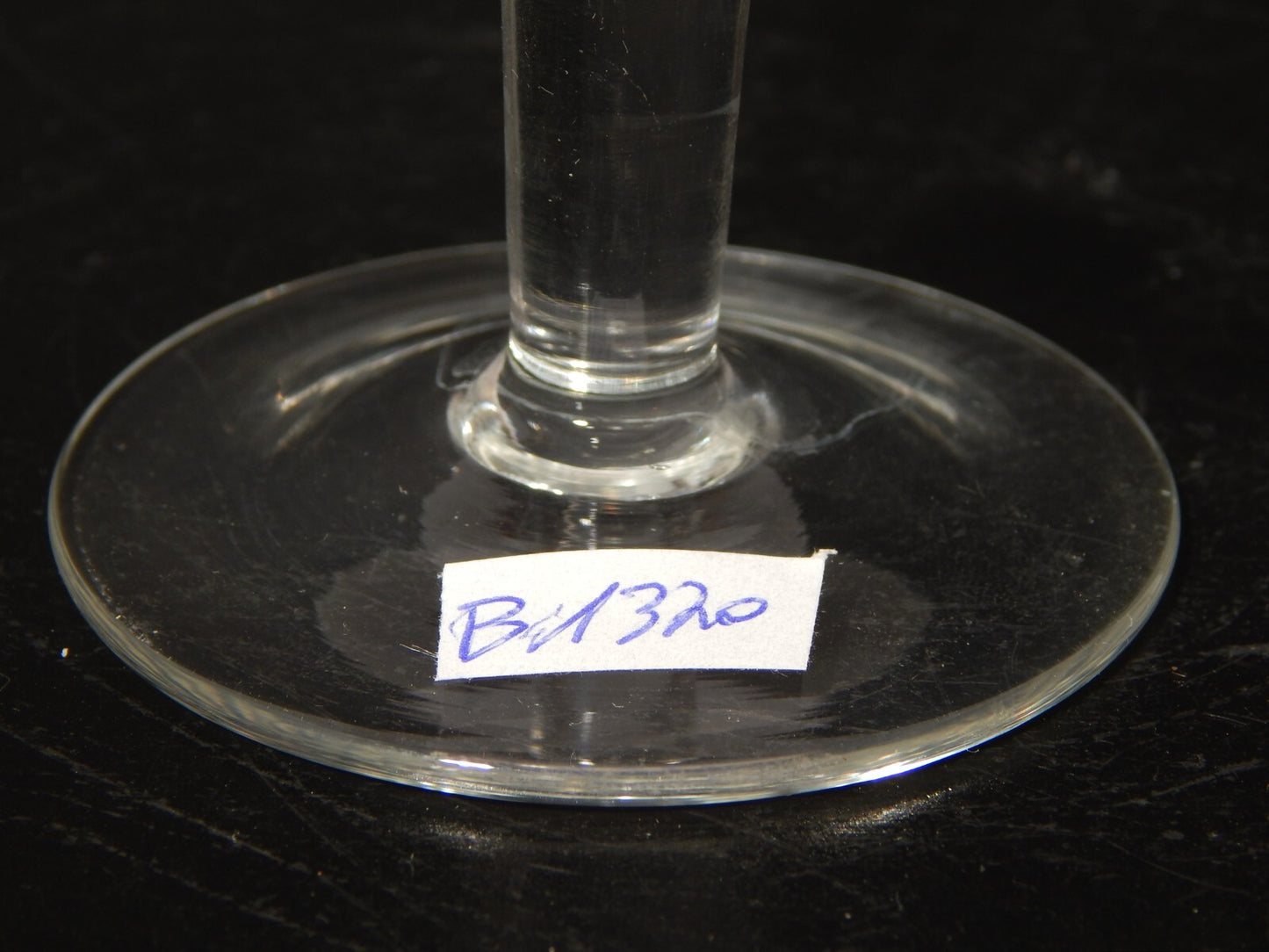 ANTICO LIBERTY PREZIOSO SET 6 CALICI IN CRISTALLO BOEMIA GHIRLANDA INCISA