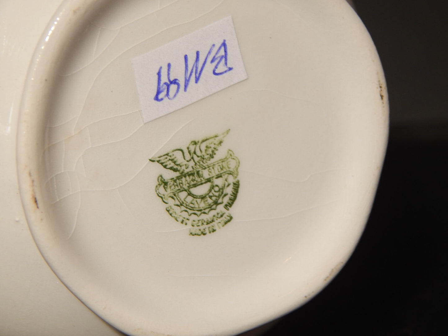 MODERNARIATO ZUCCHERIERA SOCIETA' CERAMICA ITALIANA LAVENO DECORO FIORI DI PESCO