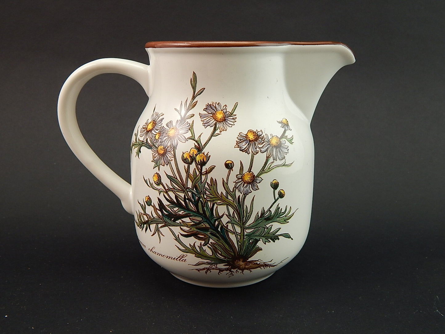 VILLEROY&BOCH BRICCO CARAFFA LATTIERA PORCELLANA COLLEZIONE BOTANICA VINTAGE