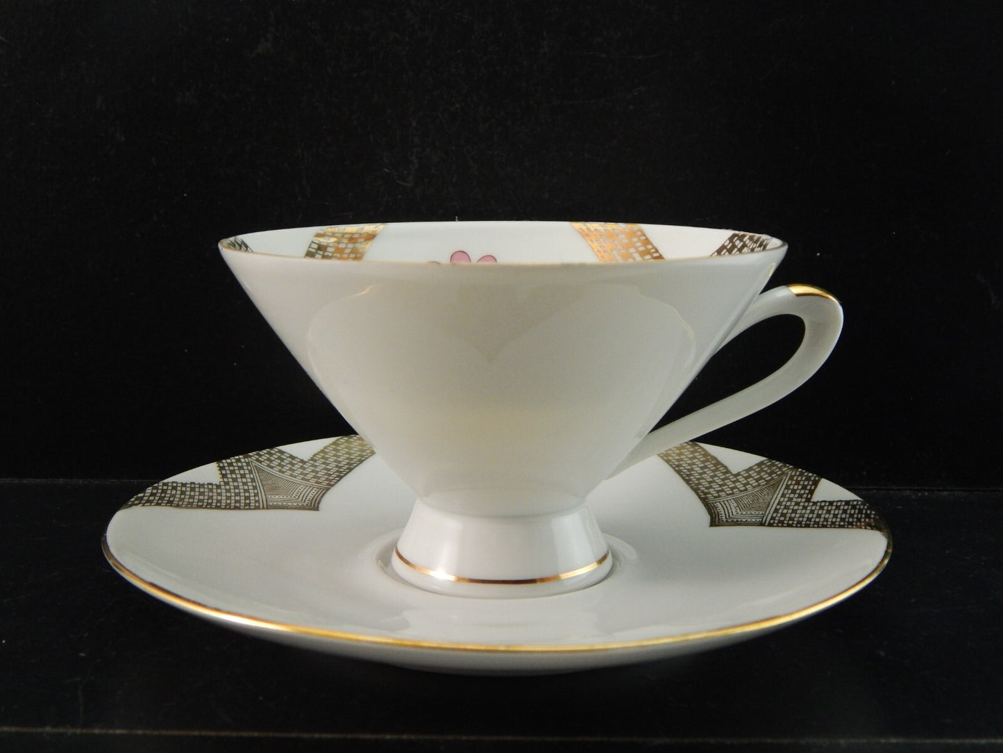 ANTICA RARA ART DECO TAZZA DA TE' PORCELLANA WINTERLING BAVARIA