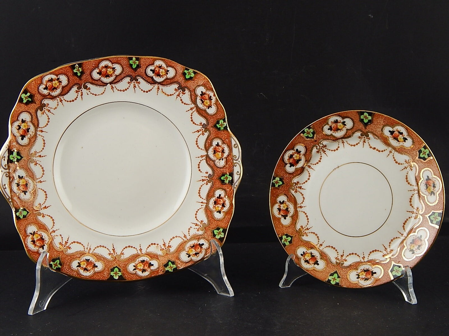 ANTICO 1917 ROYAL ALBERT CROWN CHINA PORCELLANA SERVIZIO DESSERT