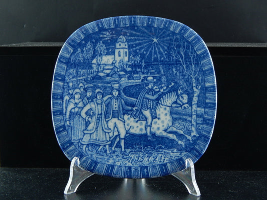 RORSTRAND PIATTO PORCELLANA NATALE 1972 PORCELAIN CHRISTMAS PLATE COLLEZIONE NEW