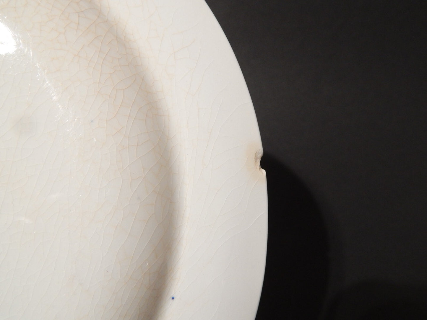 VINTAGE ENOCH WOOD'S ENGLISH SCENERY WOOD&SONS PIATTO SEMI PORCELLANA #665