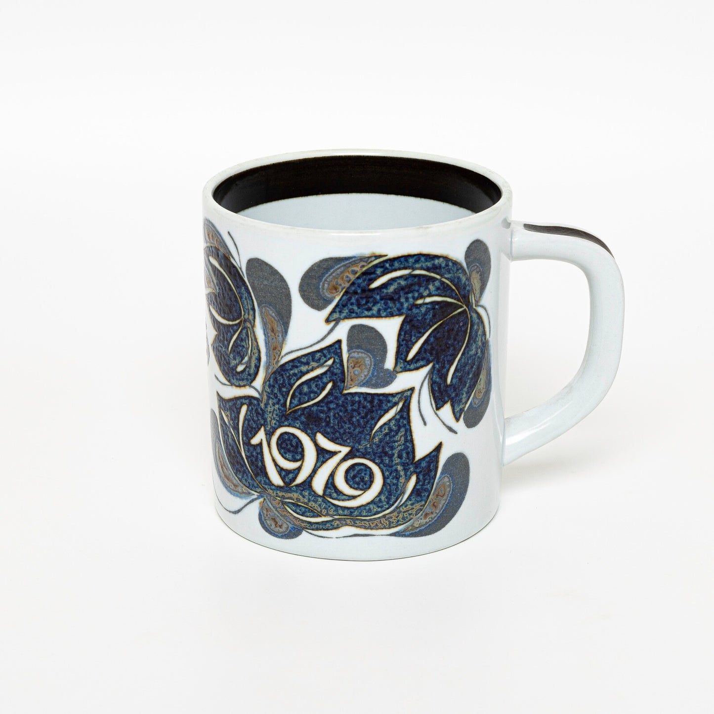ROYAL COPENHAGEN TAZZA ANNUALE 1979 GRANDE, PORTAPENNE PORTAUTENSILI CERAMICA