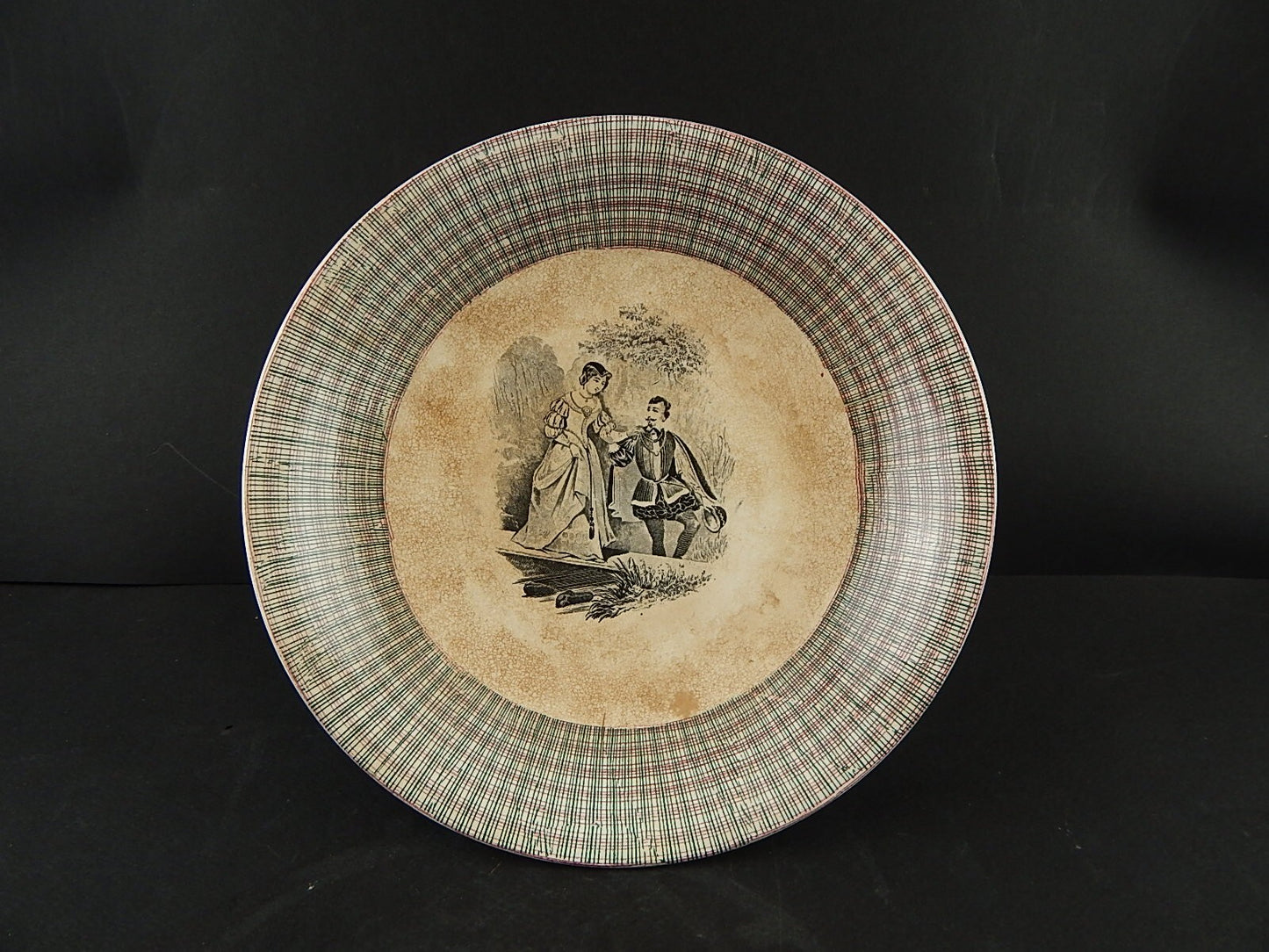 ANTICA ALZATA FRUTTIERA PORCELLANA VILLEROY&BOCH WALLERFANGEN FINE 800 A403