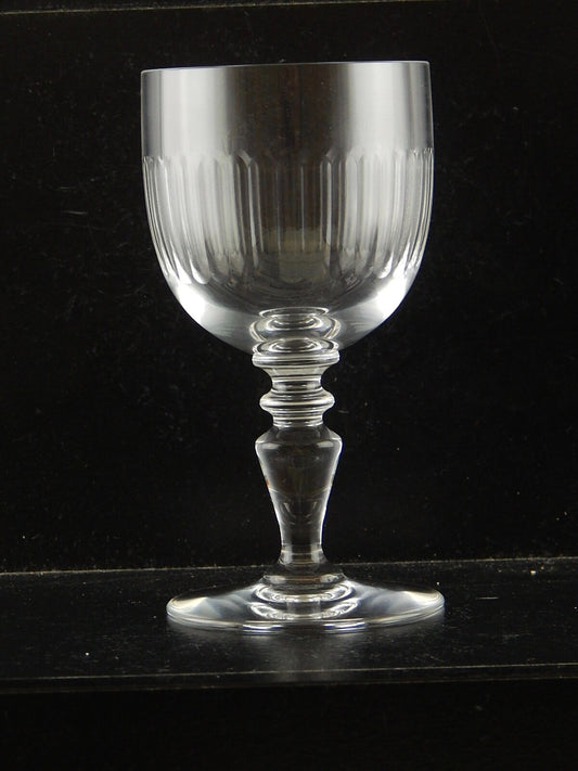 ANTICO CRISTALLERIA MARCHIO BACCARAT CALICE VINO CRISTALLO RINASCIMENTO