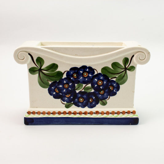 ROYAL COPENHAGEN ALUMINIA ANTICA JARDINIERE CERAMICA SOTTOSMALTO 433-472 23X8X14