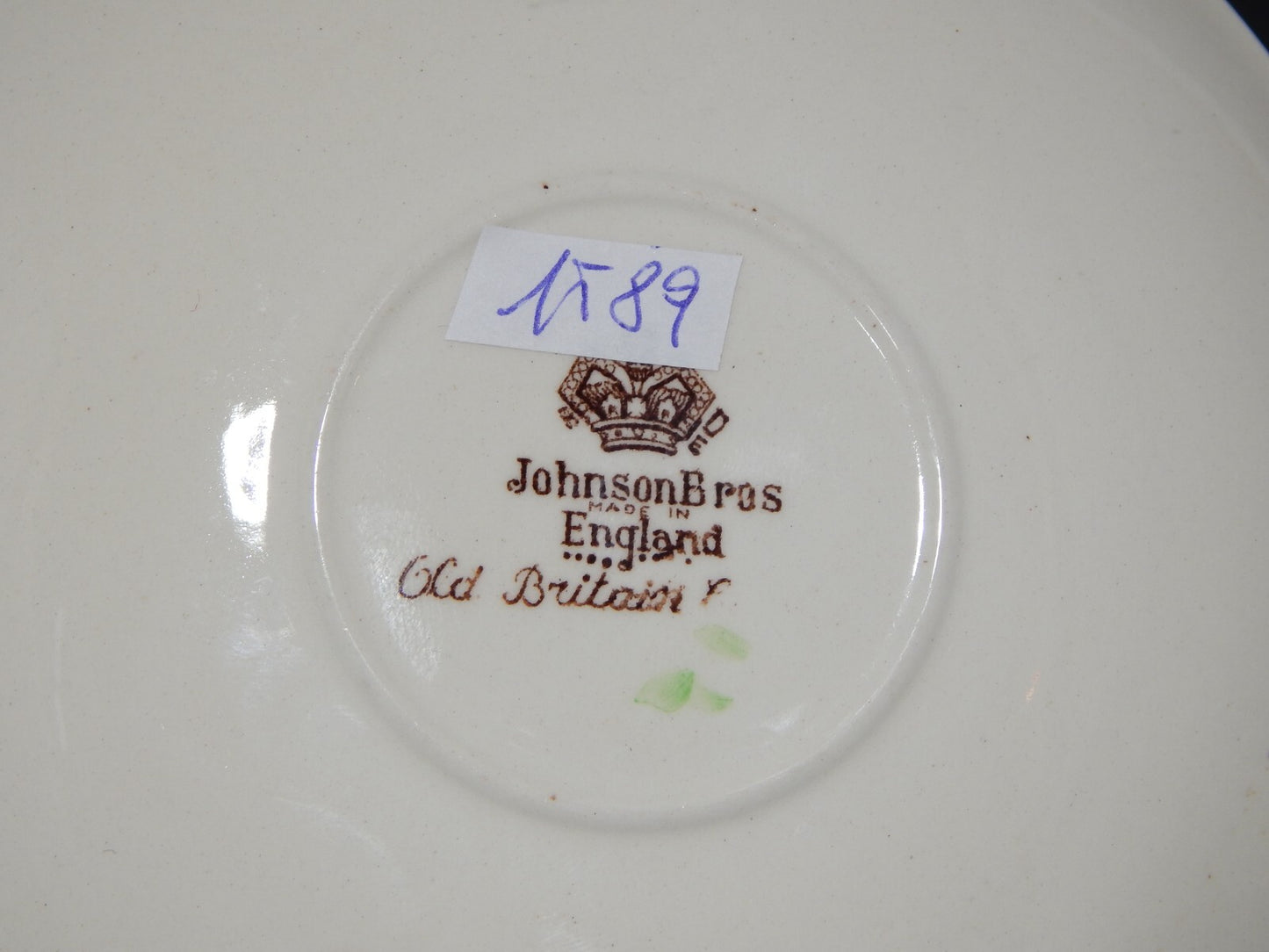 ANTICA TAZZA DA TE' PORCELLANA JOHNSON BROS OLD BRITAIN CASTLE MULTICOLOR