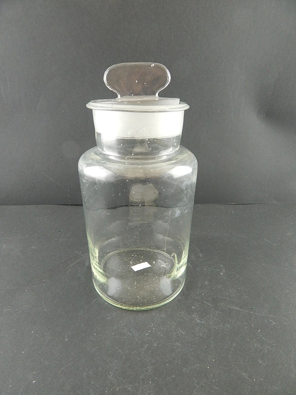 ANTICO VASO ALBARELLO VETRO SOFFIATO ALTARE FARMACIA DROGHERIA A128