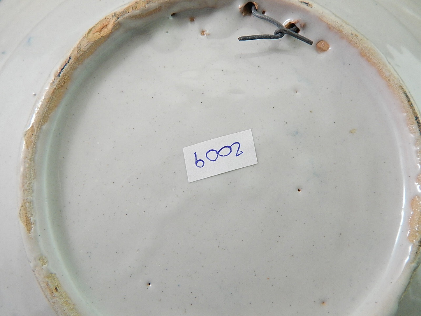 ARTE POVERA PIATTO CERAMICA SPAGNOLA CATALANA GUIVERNAU PRIMA META' 900 #2010