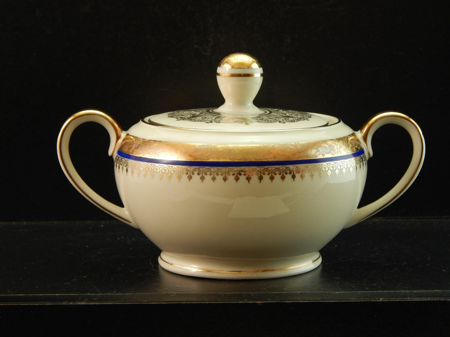 ANTICO SERVIZIO CAFFE' PORCELLANA VOHENSTRAUSS BAVARIA MODELLO IMPERO