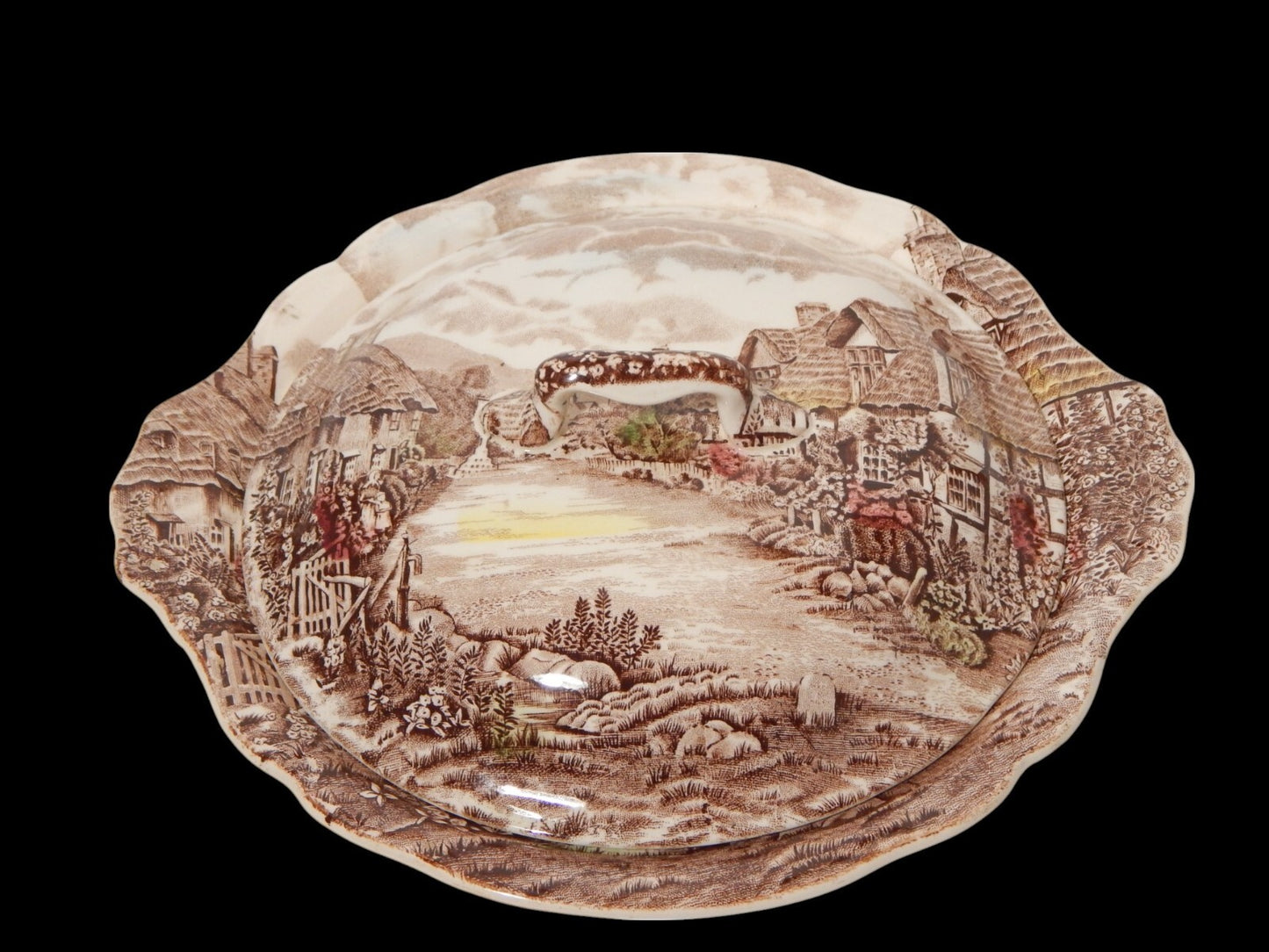 ANTICA ZUPPIERA LEGUMIERA SEMI PORCELLANA JOHNSON BROS OLDE ENGLISH COUNTRYSIDE