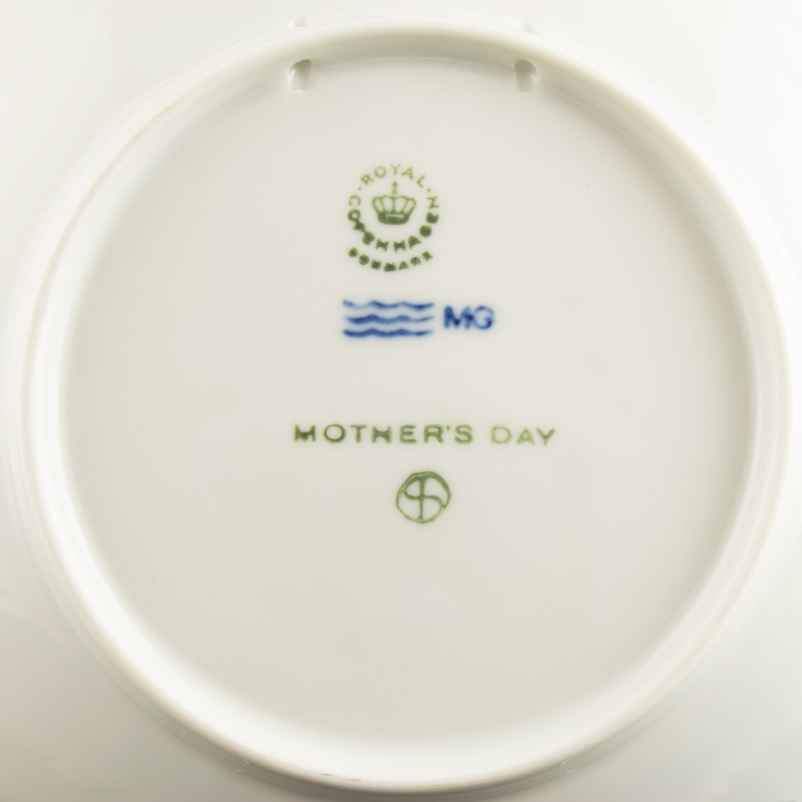 ROYAL COPENHAGEN PIATTO FESTA DELLA MAMMA 1982 ORIGINALE PORCELLANA PRIMA SCELTA
