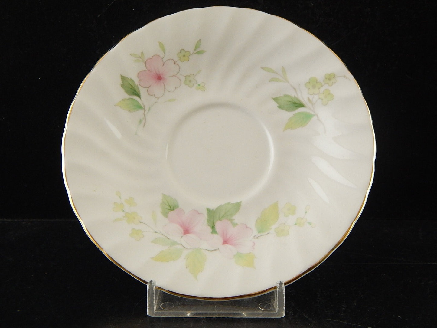 PREZIOSA PORCELLANA INGLESE ROYAL KENDAL TAZZA VINTAGE FINE BONE CHINA