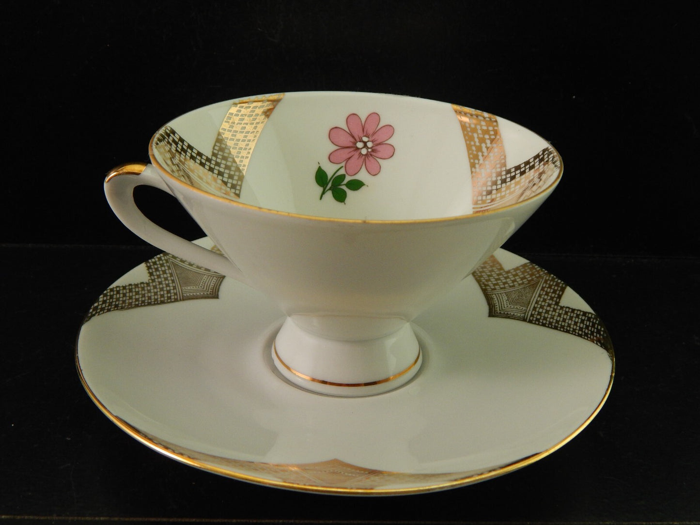 ANTICA RARA ART DECO TAZZA DA TE' PORCELLANA WINTERLING BAVARIA