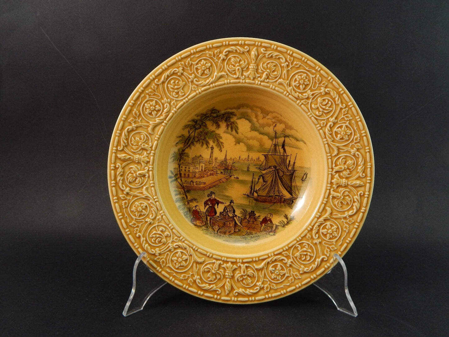 VINTAGE SERVIZIO 18 PIATTI ROYAL STAFFORDSHIRE CERAMICS ENGLAND SAFE HARBOUR