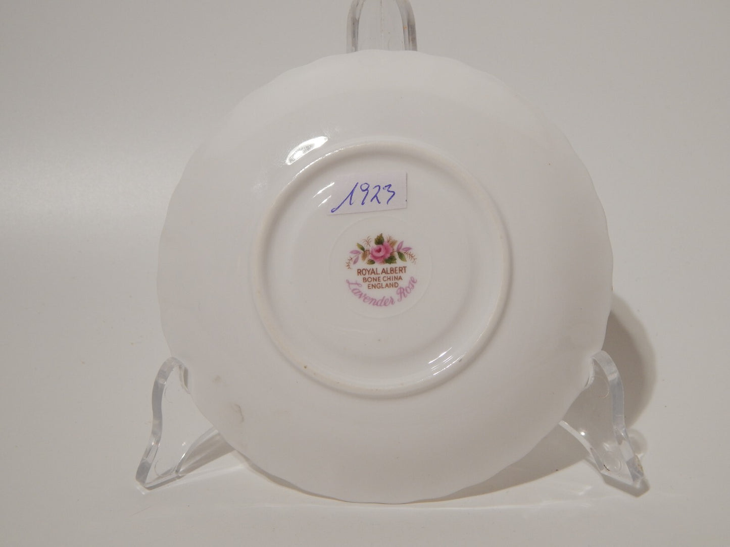 PREZIOSA PORCELLANA ROYAL ALBERT VINTAGE TAZZA COLLEZIONE LAVENDER ROSE