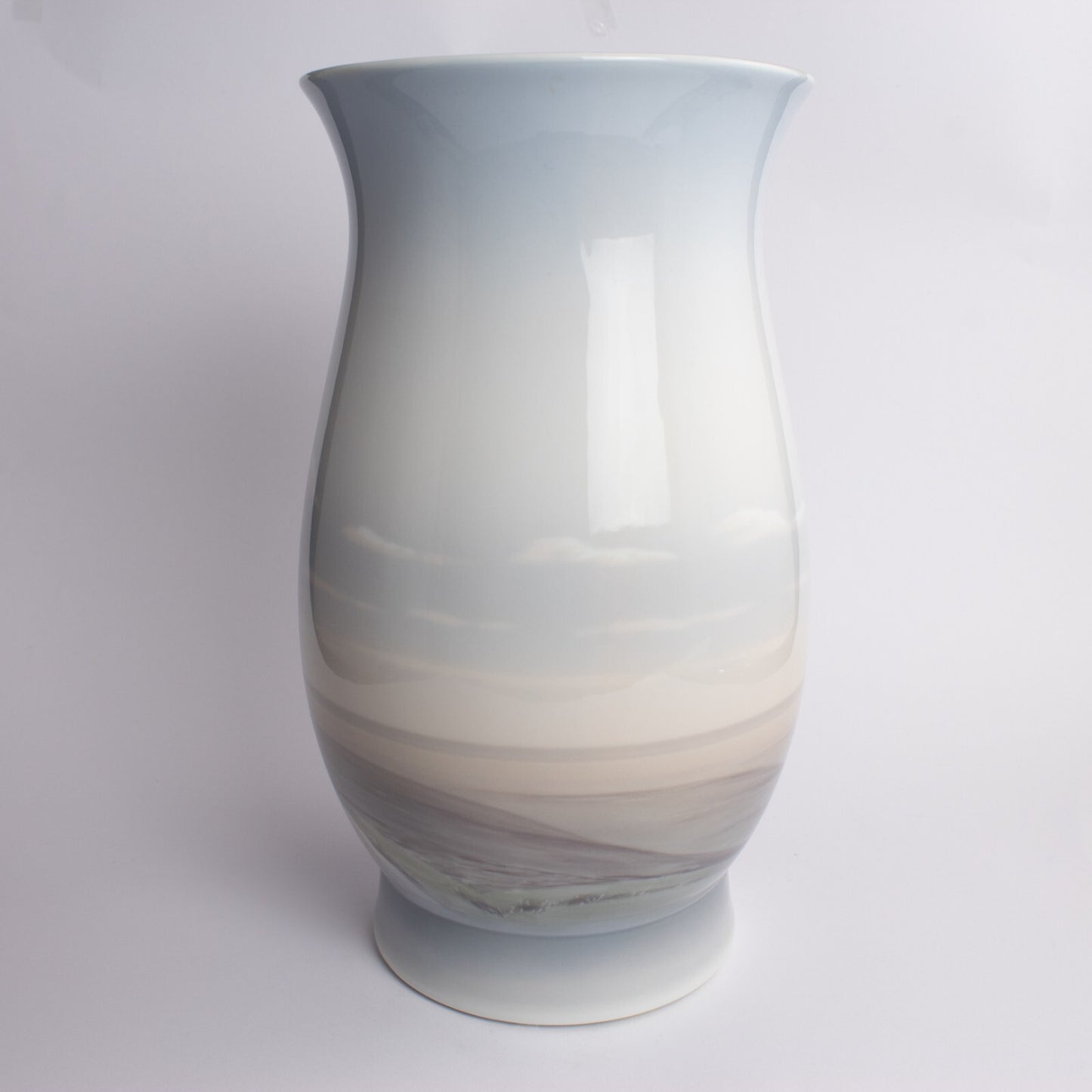 VASO GRANDE PORCELLANA ROYAL COPENHAGEN BING&GRONDAHL "Mulino Campagna" 715-5440