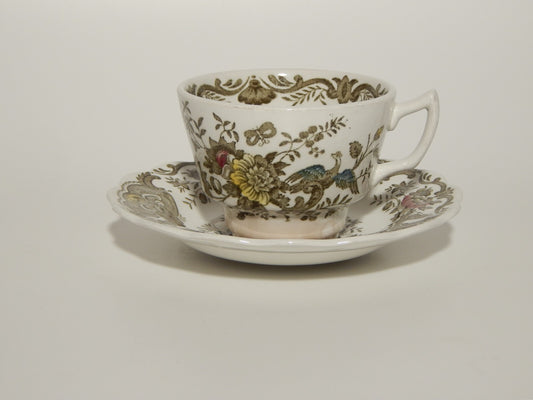 VINTAGE TAZZA DA TE' SEMI PORCELLANA RIDGWAY 1792 STAFFORDSHIRE WINDSOR X75