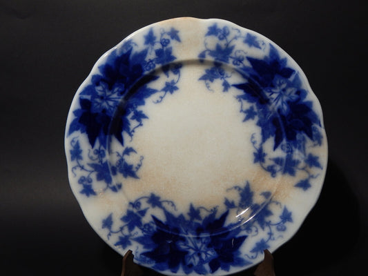 ANTICO VASSOIO PIATTO PORTATA SARREGUEMINES U&C BRYONIA CERAMICA ART NOUVEAU 800