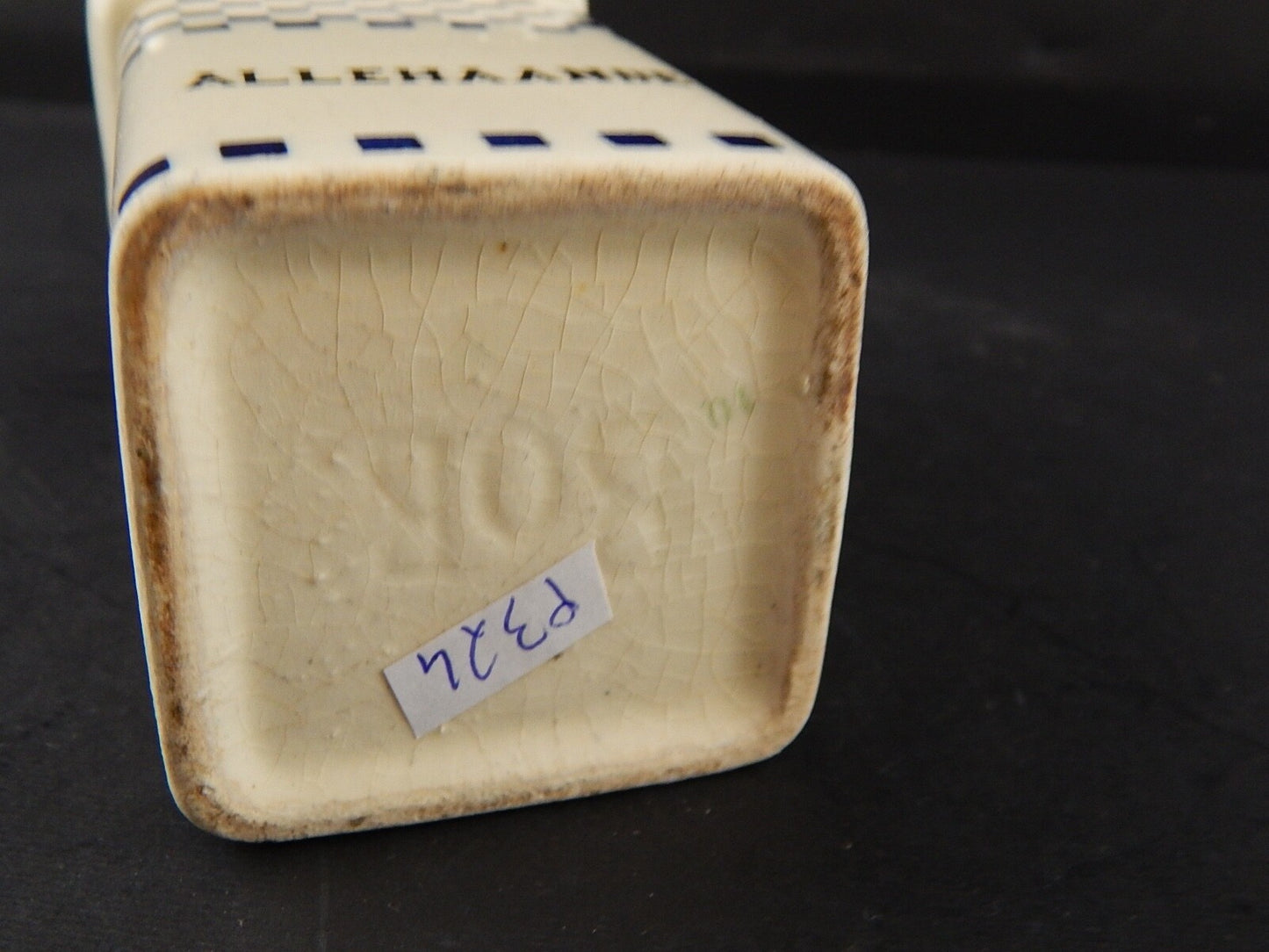 ANTICO BARATTOLO ART DECO CERAMICA CUCINA NORD EUROPA ALLEHAANDE SPEZIE MISTE