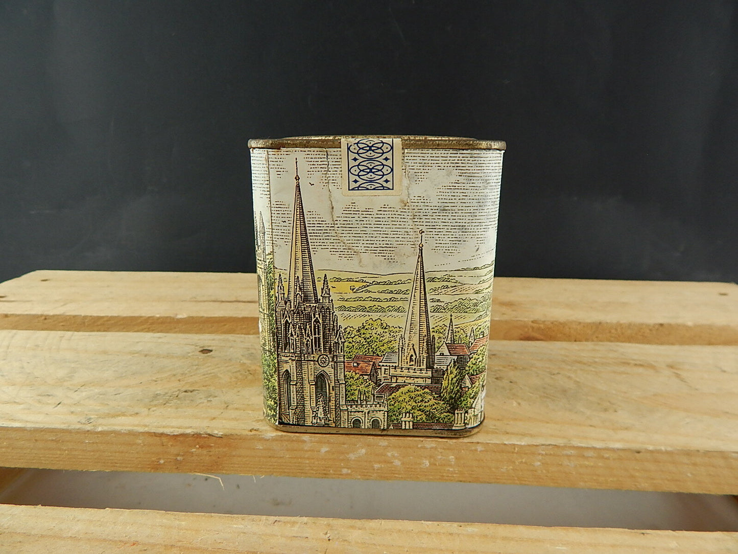 COLLEZIONE VINTAGE ORIGINALE SCATOLA DI LATTA TE' WHITTARD PUBBLICITARIA