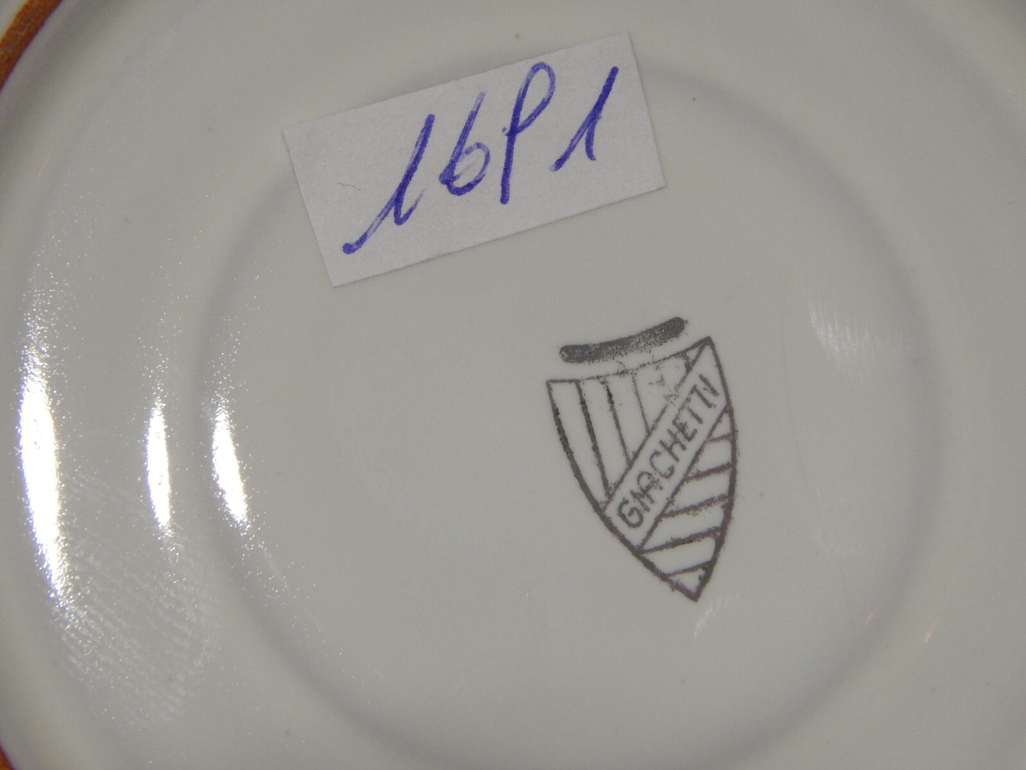 VINTAGE TAZZA CAFFE' CERAMICA MADE IN ITALY CERAMISTA BRUNO GIACHETTI