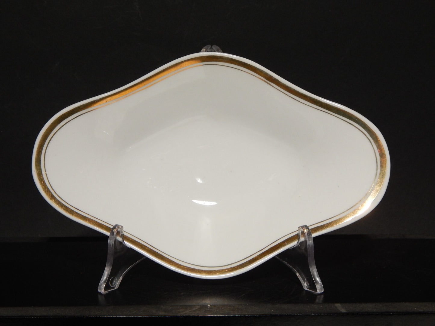 ANTICA PREZIOSA PORCELLANA RAVIERA VASSOIO IMPERO C. TIELSCH ALTWASSER FINE 800