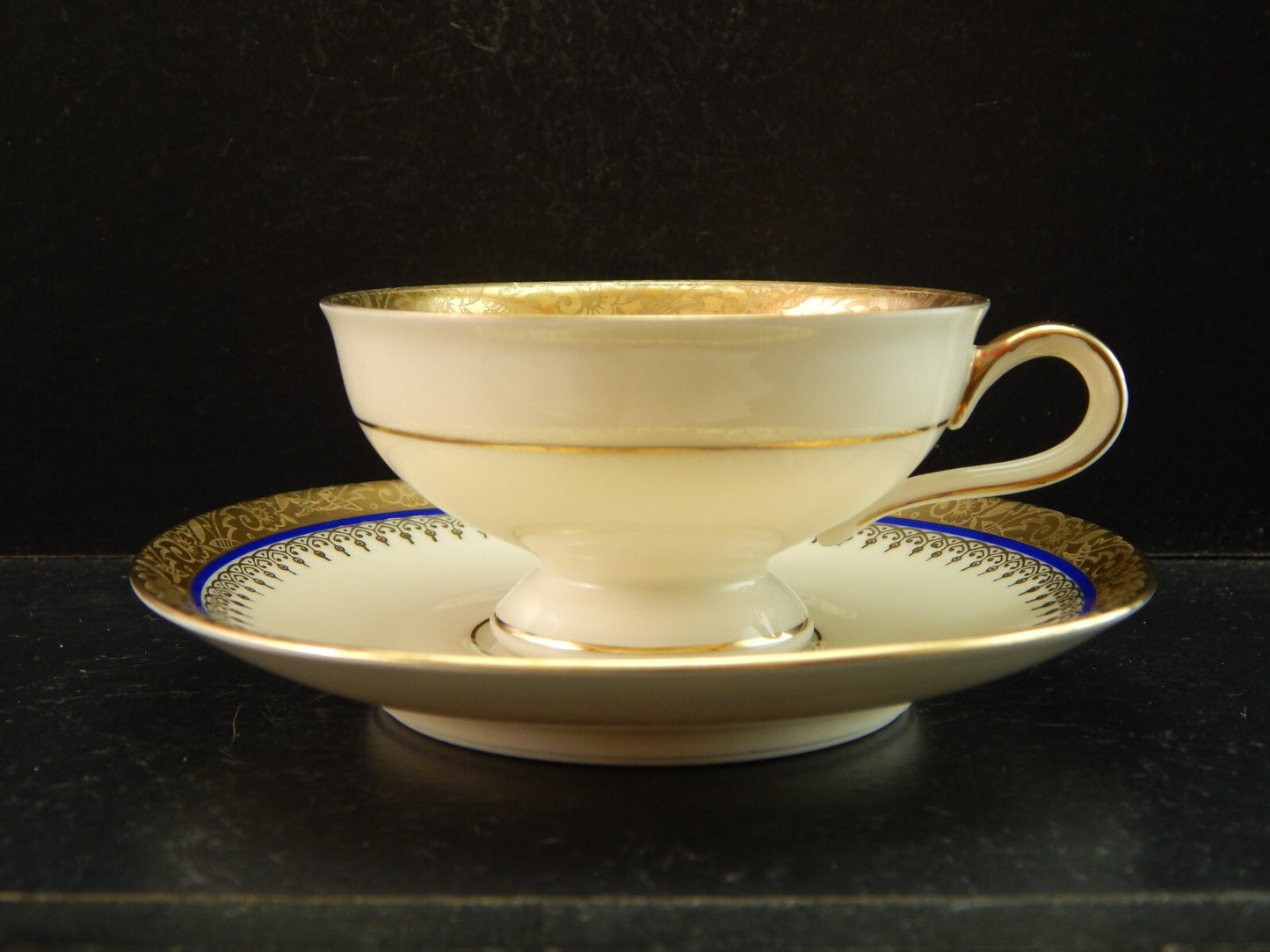 ANTICO SERVIZIO CAFFE' PORCELLANA VOHENSTRAUSS BAVARIA MODELLO IMPERO