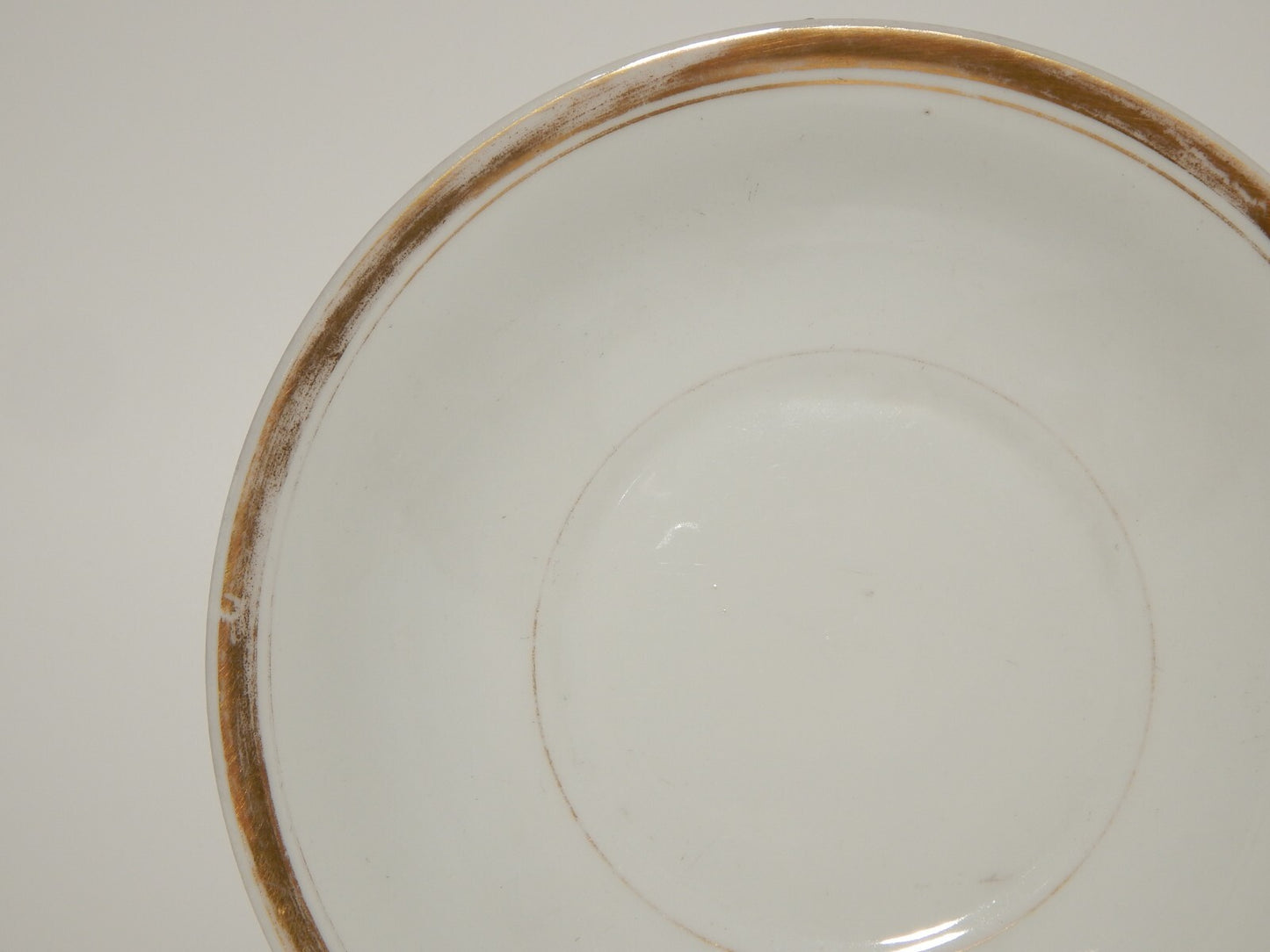 ANTICA ELEGANTE PREZIOSA TAZZA PUERPERA IMPERO PORCELLANA DI PARIGI PRIMO '800